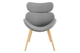 NNEKG Matt Blatt Candice Resting Chair (Grey Fabric)