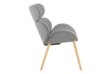NNEKG Matt Blatt Candice Resting Chair (Grey Fabric)