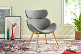 NNEKG Matt Blatt Candice Resting Chair (Grey Fabric)
