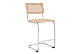 NNEKG Marcel Breuer Cesca Chair Replica Set of 2 Counter Stool (Natural Rattan)