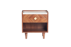 NNEKGE Dado Bedside Table