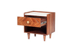 NNEKGE Dado Bedside Table