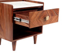 NNEKGE Dado Bedside Table