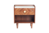 NNEKGE Dado Bedside Table