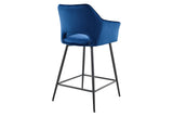 NNEKG Matt Blatt Set of 2 Dublin Stools (Dark Blue)