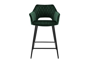 NNEKG Set of 2 Dublin Stools (Dark Green)