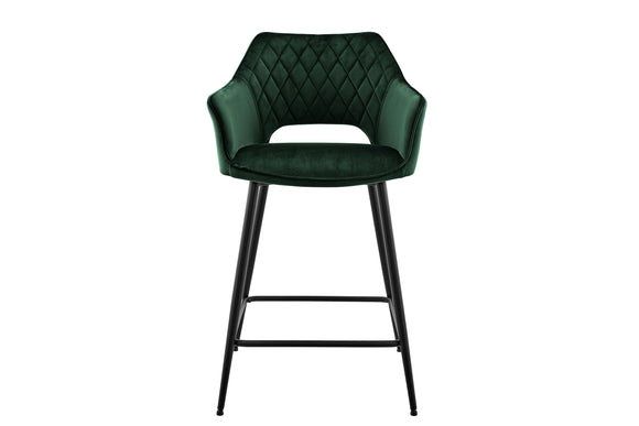 NNEKG Set of 2 Dublin Stools (Dark Green)