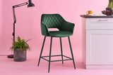 NNEKG Set of 2 Dublin Stools (Dark Green)