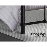 NNEDSZ LEO Metal Bed Frame - Single (Black)