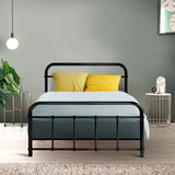 NNEDSZ LEO Metal Bed Frame - Single (Black)