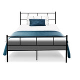 NNEDSZ Metal Bed Frame King Single Size Platform Foundation Mattress Base SOL