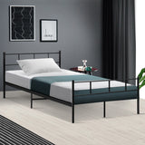 NNEDSZ Metal Bed Frame King Single Size Platform Foundation Mattress Base SOL