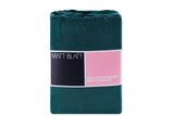 NNEKG Matt Blatt Eden Cotton Velvet Quilt Cover Set (Teal Double)