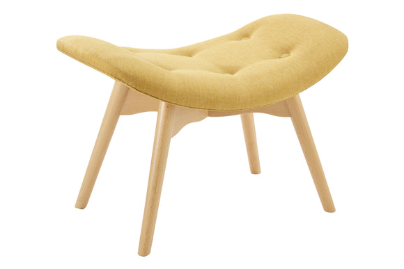 NNEKG Featherston Contour Ottoman Replica (Mustard)