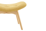 NNEKG Featherston Contour Ottoman Replica (Mustard)