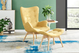NNEKG Featherston Contour Ottoman Replica (Mustard)