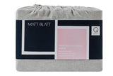 NNEKG Matt Blatt Gabriel French Linen Chambray Bed Sheet Set (Grey King)