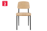 NNEKG Set of 2 Jean Prouve Standard Chair Replica