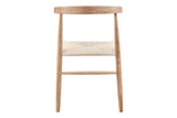 NNEKGE Set of 2 Malibu Dining Chair (Oak Natural)
