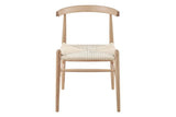 NNEKG Set of 2 Malibu Dining Chair (Beech Natural)