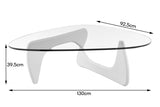 NNEKG Matt Blatt Noguchi Coffee Table Replica (White)