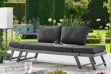 NNEKG Matt Blatt Orlando Outdoor Foldable Lounge (Black Black)
