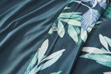 NNEKG Matt Blatt Printed Protea Cotton Sateen Quilt Cover Set (Single)