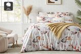 NNEKG Matt Blatt Viola Printed Lyocell Cotton Quilt Cover Set (King)