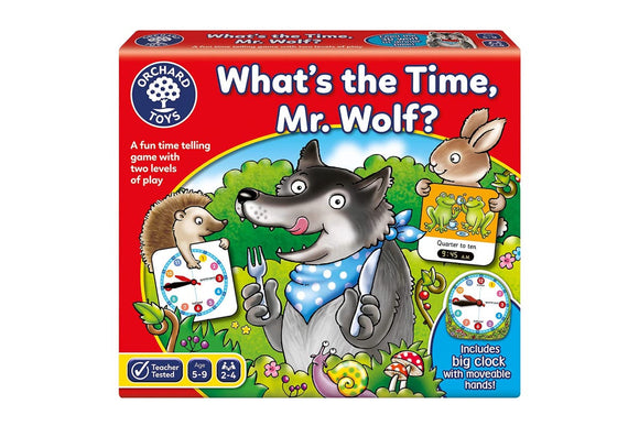 NNEKG Orchard Toys Whats the Time Mr. Wolf?
