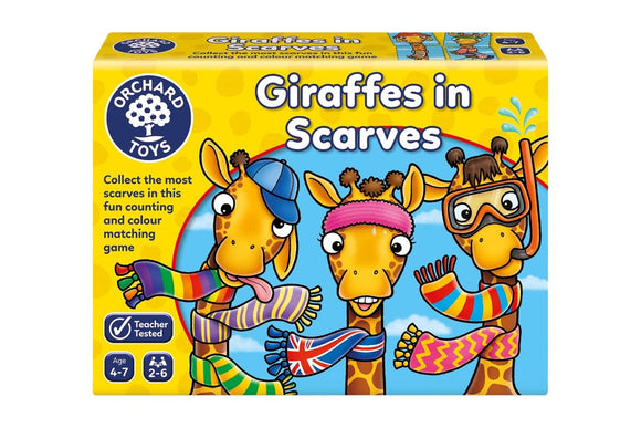 NNEKG Orchard Toys Giraffes in Scarves