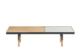 NNEKGE United Strangers Chelsea Coffee Table (Oak/White Terrazzo)