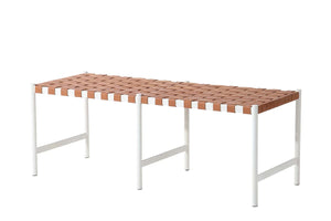 NNEKG Matt Blatt United Strangers Kennedy Bench (Chestnut Brown Leather)