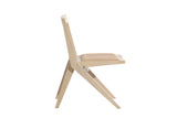 NNEKG Matt Blatt United Strangers Tahi Dining Chair (White Ash Sahara Tan)