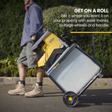 NNEMB 2400W Electric Mulcher Crushing Garden Shredder Chipper