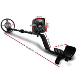 NNEDSZ Metal Detector with Headphones - Black