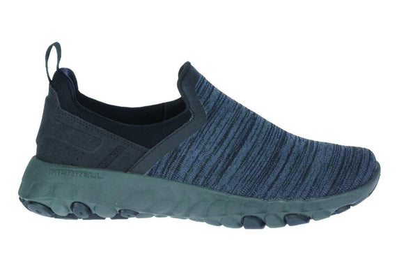 NNEKG Merrell Womens Bora Moc Knit Lifestyle Slip On Shoe (Blackout Size 10 US)