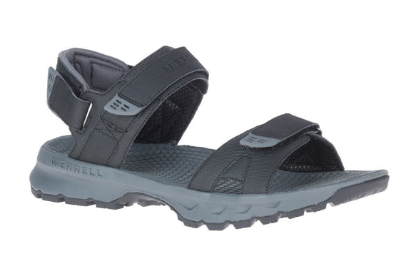 NNEKG Merrell Womens Cedrus Convert 3 Sandals (Black Size 12 US)