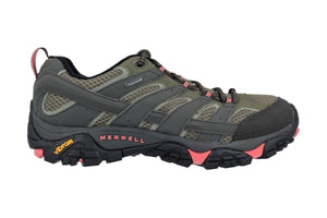 NNEKG Merrell Womens Moab 2 GTX Hiking Shoe (Beluga Olive Size 10.5 US)