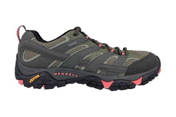 NNEKG Merrell Womens Moab 2 GTX Hiking Shoe (Beluga Olive Size 10.5 US)