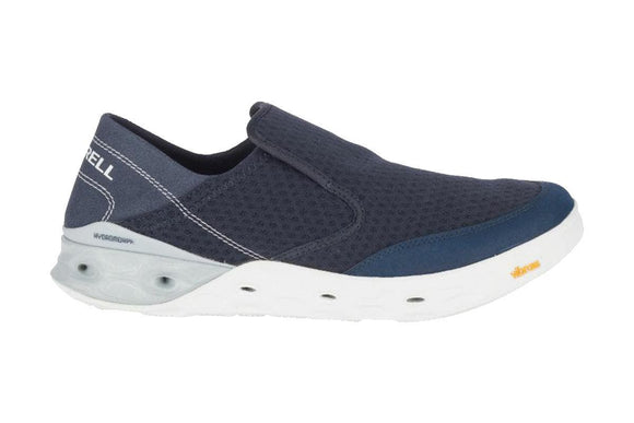 NNEKG Merrell Mens Tideriser Moc Casual Slip On Shoe (Navy Size 10 US)