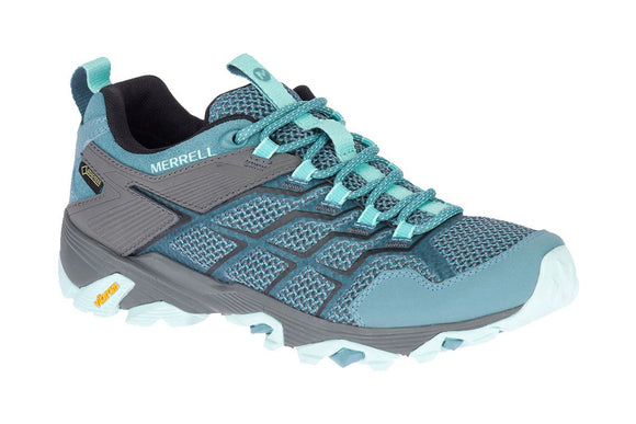 NNEKG Merrell Womens Moab FST 2 GTX Hiking Shoe (Blue Smoke Size 10.5 US)