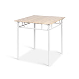 NNEDSZ 3 Piece Dining Set - Natural