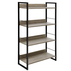 NNEDSZ Book Shelf Display Shelves Corner Wall Wood Metal Stand Hollow Storage