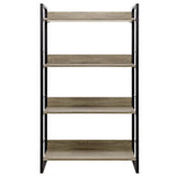 NNEDSZ Book Shelf Display Shelves Corner Wall Wood Metal Stand Hollow Storage
