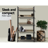 NNEDSZ Bookshelf Wooden Display Shelves Bookcase Shelf Storage Metal Wall Black