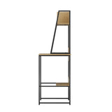 NNEDSZ Computer Desk Office Desks Study Table Workstation Bookshelf Storage