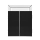 NNEDSZ Mirrored Furniture Makeup Mirror Dressing Table Vanity Mirrors Foldable