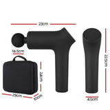 NNEDSZ Massage Gun Electric LCD Massager Muscle Tissue 6 Heads Percussion Therapy AU