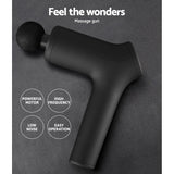 NNEDSZ Massage Gun Electric LCD Massager Muscle Tissue 6 Heads Percussion Therapy AU