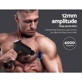NNEDSZ Massage Gun Electric LCD Massager Muscle Tissue 6 Heads Percussion Therapy AU